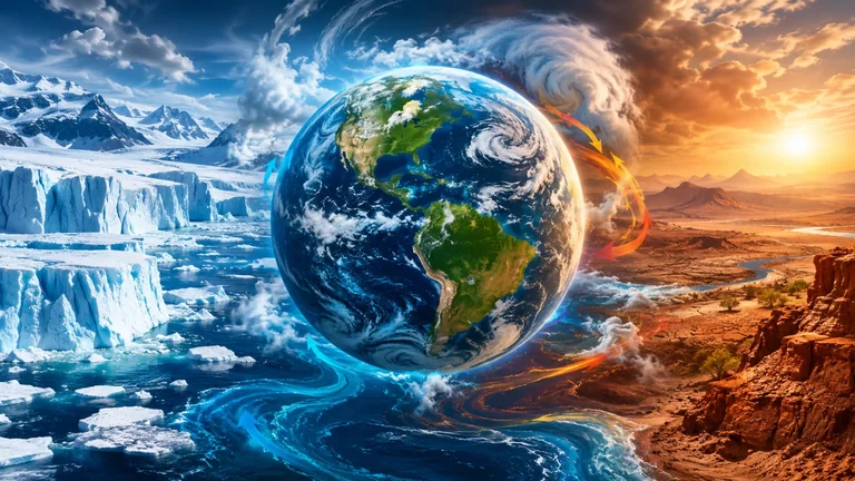 Illustration : L’histoire du climat terrestre